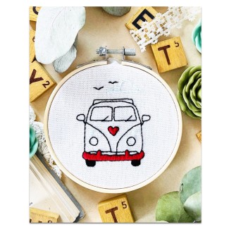 Kit broderie Road Trip en Van