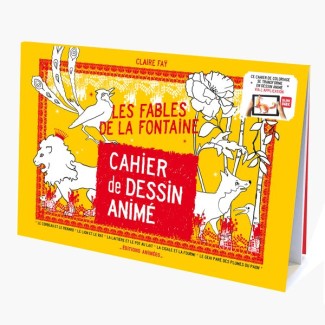 Cahier de dessin animé : Les fables de la fontaine Tome 1