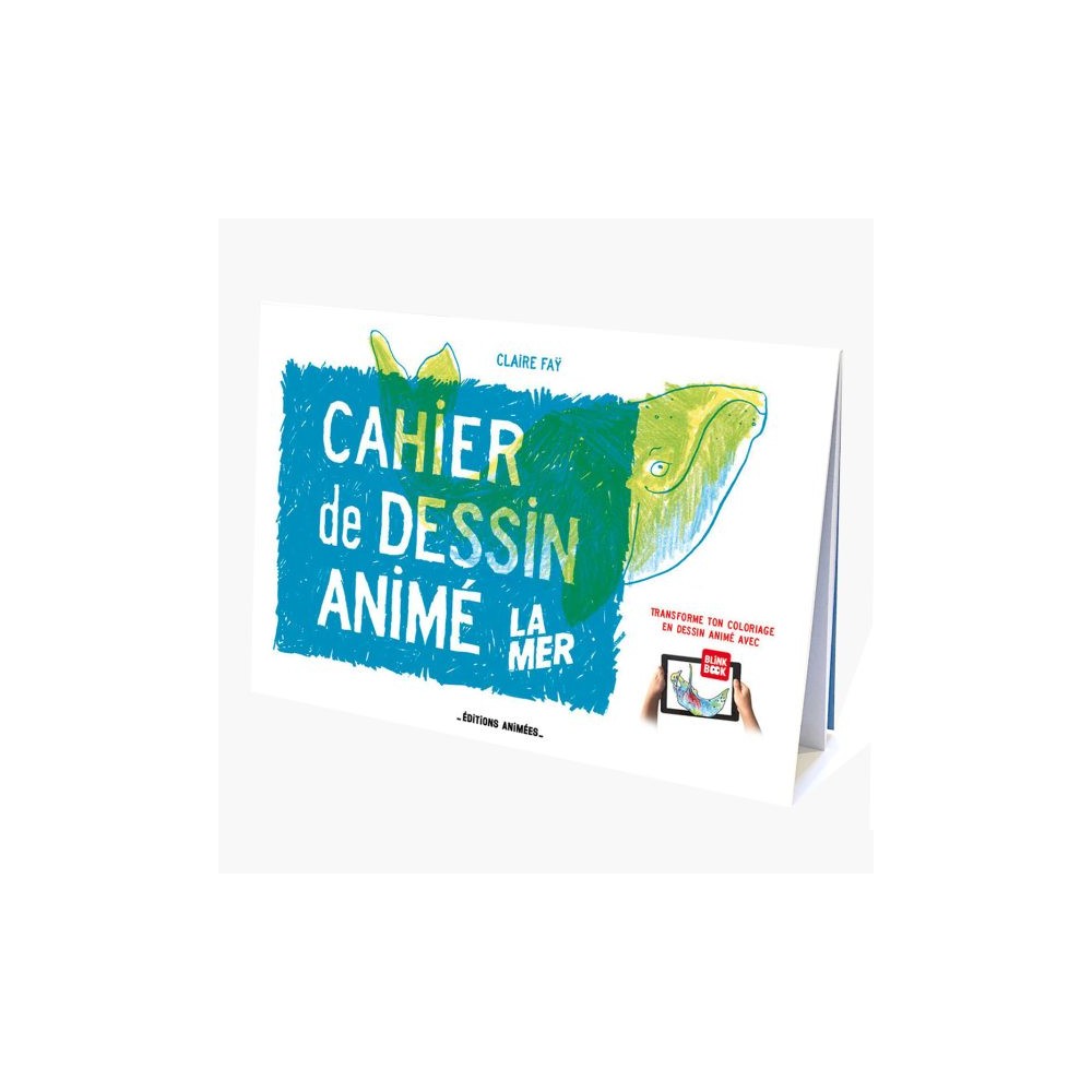 Cahier de dessin animé : La Mer