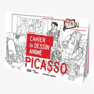 Cahier de dessin animé : Picasso