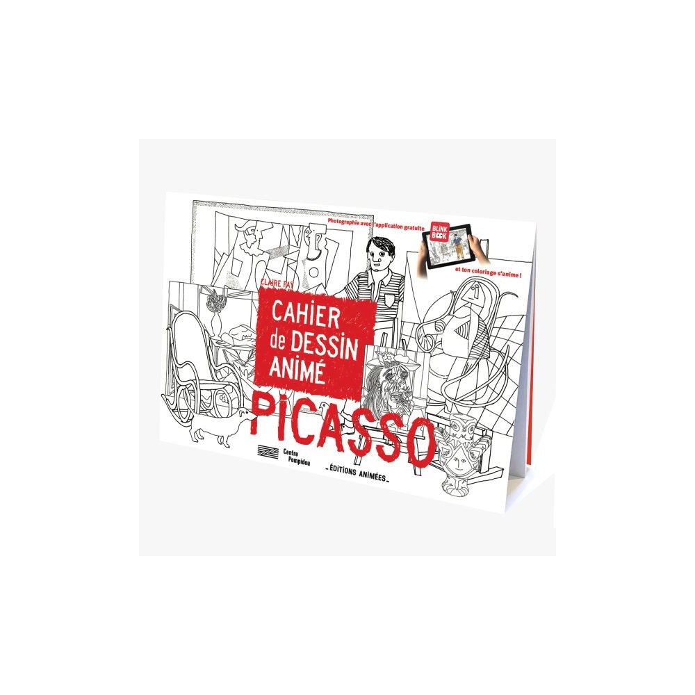 Cahier de dessin animé : Picasso