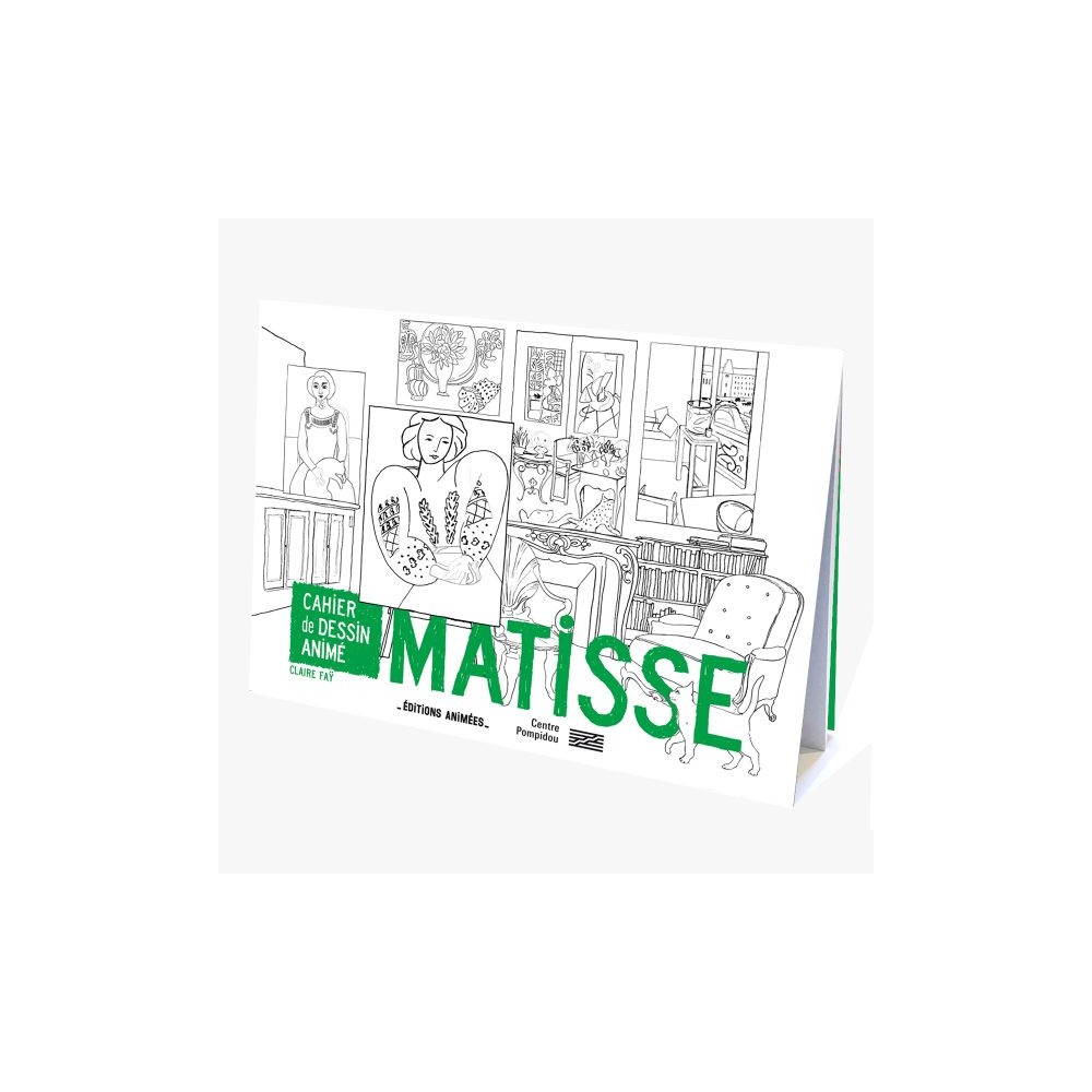 Cahier de dessin animé : Matisse