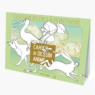 Cahier de dessin animé : Les fables de la fontaine Tome 2