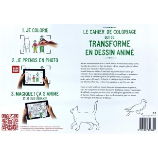 Cahier de dessin animé : Matisse