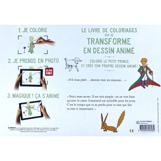 Cahier de dessin animé : Le petit prince