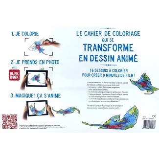 Cahier de dessin animé : La Mer